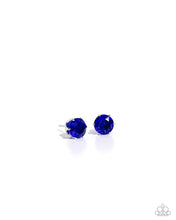 Load image into Gallery viewer, Earrings Breathtaking Birthstone - Blue POST E3017
