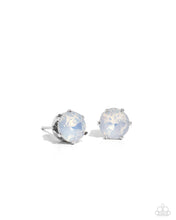 Load image into Gallery viewer, Earrings Breathtaking Birthstone - White POST E3017