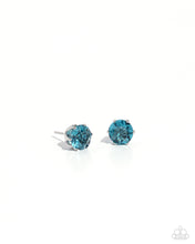 Load image into Gallery viewer, Earrings Breathtaking Birthstone - Blue POST E3017