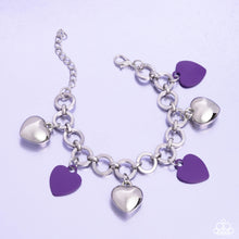 Load image into Gallery viewer, Bracelets Whole Lotta Love - Purple VDAY V149