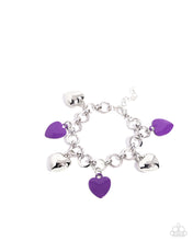 Load image into Gallery viewer, Bracelets Whole Lotta Love - Purple VDAY V149