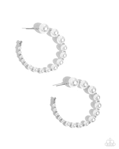 Earrings Candidate Class - White Pearl E2220