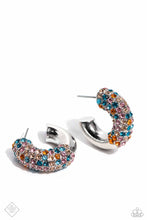 Load image into Gallery viewer, Earrings Modern HEART - Orange POST E585