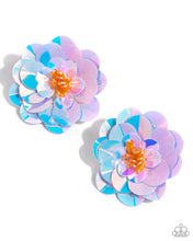 Load image into Gallery viewer, Earrings Floating Florals - Multi POST LOP E563