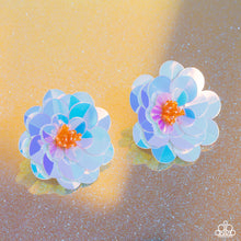 Load image into Gallery viewer, Earrings Floating Florals - Multi POST LOP E563