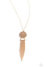 Load image into Gallery viewer, Necklaces Tassel Tenure - Gold