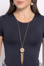 Load image into Gallery viewer, Necklaces Tassel Tenure - Gold