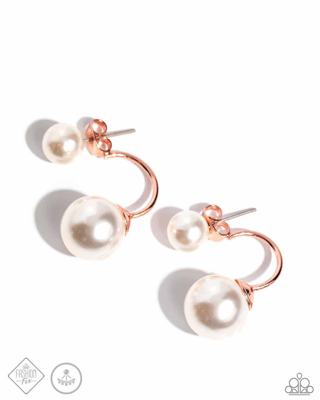 Earrings Daydreamy Dawn - Copper Ear jacket POST S151