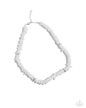 Load image into Gallery viewer, Necklaces Urban On A SHELL-ular Level - White N2400