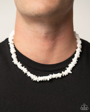 Load image into Gallery viewer, Necklaces Urban On A SHELL-ular Level - White N2400