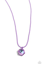 Load image into Gallery viewer, Necklaces Sprinkle of Simplicity - Purple N182