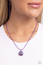 Load image into Gallery viewer, Necklaces Sprinkle of Simplicity - Purple N182