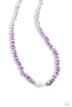Load image into Gallery viewer, Necklaces Seasonal Socialite - Purple N2270
