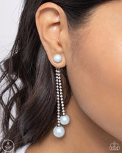 Load image into Gallery viewer, Earrings Give Us A PEARL! - Blue E2065