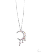 Load image into Gallery viewer, Necklaces Lunar Landmark - Pink