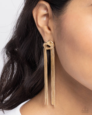 Earrings All STRANDS On Deck - Gold E165