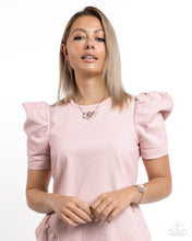 Load image into Gallery viewer, Necklace Dainty Deduction - Brown SET57