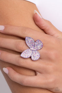 Embrace Aerial Ambassador - Purple Butterfly  TRAY14 I39