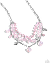 Load image into Gallery viewer, Necklace Cubed Cameo - Pink SET59