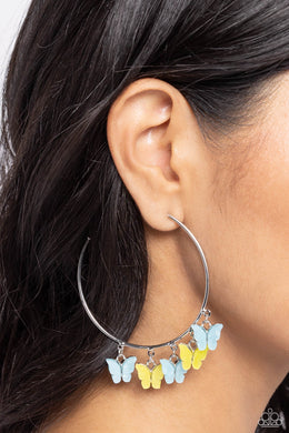 Earrings Bemusing Butterflies - Blue E399