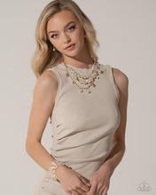 Load image into Gallery viewer, Bracelets Glittery Gala - Gold B054