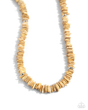 Load image into Gallery viewer, Necklaces Urban On A SHELL-ular Level - Brown N2400
