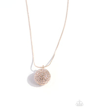 Load image into Gallery viewer, Necklaces Bedazzled Bravado - Rose Gold N2229