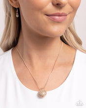 Load image into Gallery viewer, Necklaces Bedazzled Bravado - Rose Gold N2229