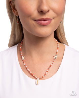 Necklaces Beachside Beauty - Orange SU6