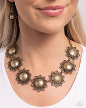 Load image into Gallery viewer, Necklaces The GLITTER Takes It All - Brass N098