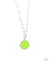 Load image into Gallery viewer, Necklaces Lunar Liaison - Multi Green N097
