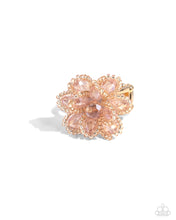 Load image into Gallery viewer, Embrace Beaded Boutonniere - Gold TRAY15 J49