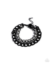 Load image into Gallery viewer, Bracelets Colorful Canvas - Black B2040