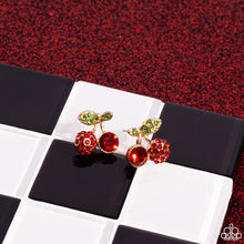 Load image into Gallery viewer, Earrings Cherry Candidate - Gold POST E3014