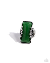 Load image into Gallery viewer, Embrace Scalloped Stone - Green TRAY14 I44