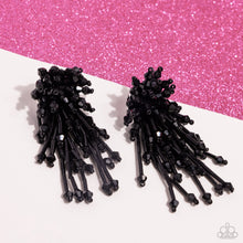 Load image into Gallery viewer, Earrings Congratulatory Charm - Black E215
