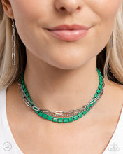Load image into Gallery viewer, Necklaces LAYER of the Year - Green N2141