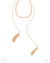 Load image into Gallery viewer, Necklaces Tassel Theme - Gold N346