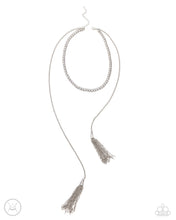 Load image into Gallery viewer, Necklaces Tassel Theme - Silver N346