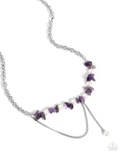 Load image into Gallery viewer, Necklace Nostalgically Noble - Purple SET52