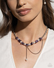 Load image into Gallery viewer, Necklace Nostalgically Noble - Purple SET52