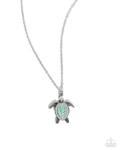 Load image into Gallery viewer, Necklaces Turtle Tourist - Green SU8