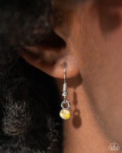 Necklace On SHIMMERING Wings - Yellow SET30