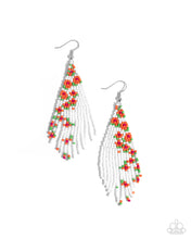 Load image into Gallery viewer, Earrings Picturesque Patchwork - Orange E2343