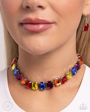 Load image into Gallery viewer, Necklaces Ecstatic Emeralds - Multi N2242