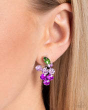 Load image into Gallery viewer, Earrings Grapevine Grace - Purple POST E3015