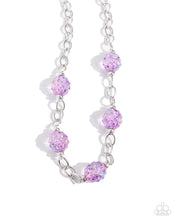 Load image into Gallery viewer, Necklaces Gentle Glass - Purple N2030
