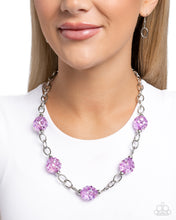 Load image into Gallery viewer, Necklaces Gentle Glass - Purple N2030