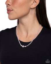 Load image into Gallery viewer, Necklaces Fight Like a PEARL - Pink