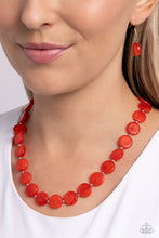Load image into Gallery viewer, Necklaces Bright Backdrop - Red N025